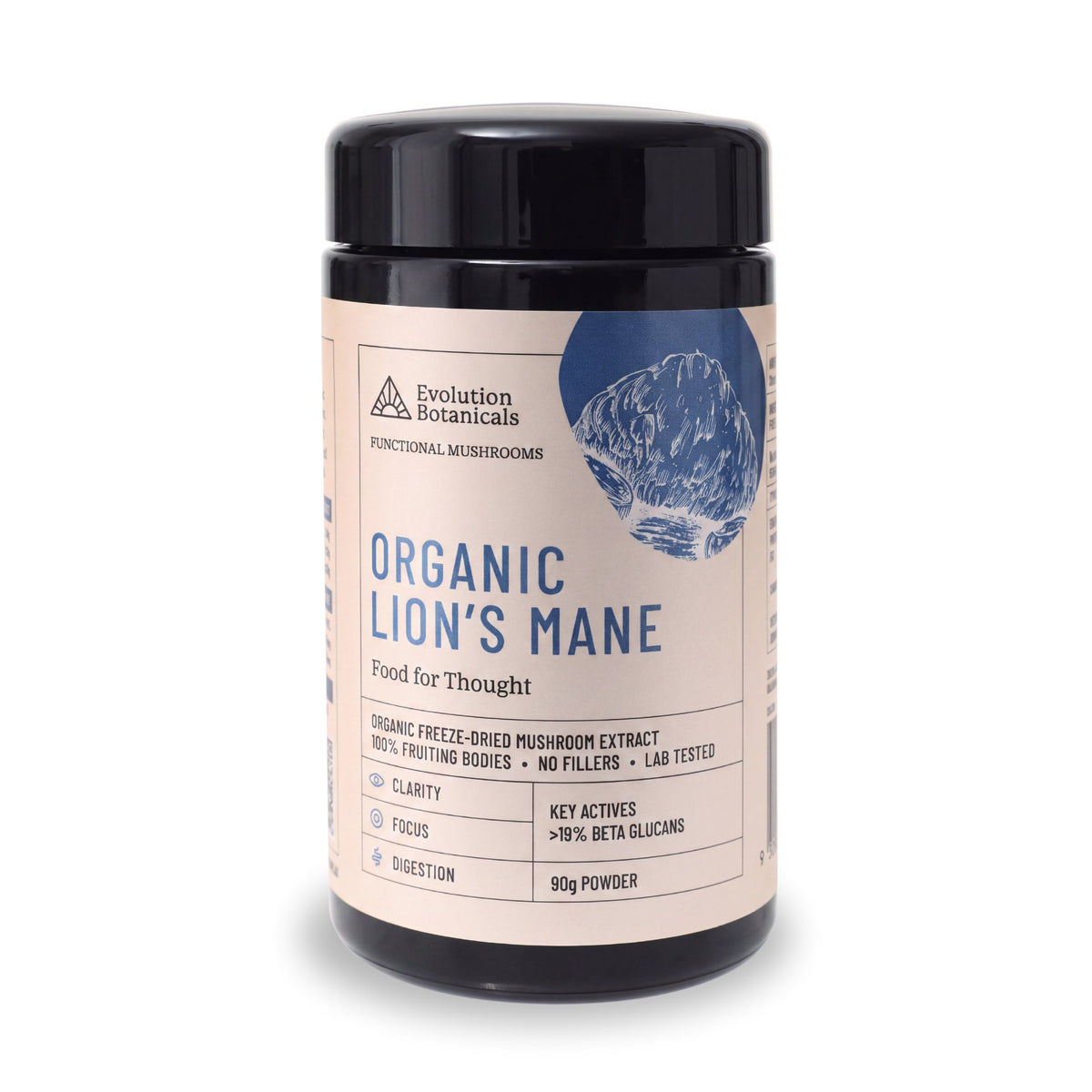 Evolution Botanicals Organic Lions Nane | Mr Vitamins