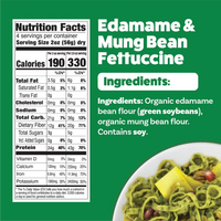 Explore Cuisine Organic Edamame and Mung Bean Fettuccine | Mr Vitamins