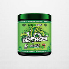 Faction Labs Disorder original Pre-Workout Green Haze Passionfruit