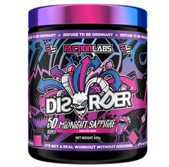Faction Labs Disorder original Pre-Workout Midnight Saphire