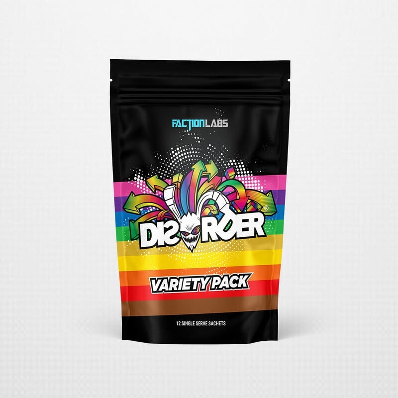 Faction Labs Disorder original Pre-Workout Variety Pack