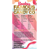 FAMOUS Sugar Free Candy Snake Gummies Mixed Flavours
