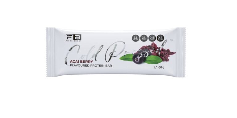 Fibre Boost Cold pressed protein bar - Acai Berry