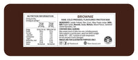 Fibre Boost Cold pressed protein bar - Brownie | Mr Vitamins