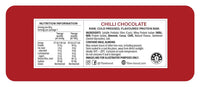 Fibre Boost Cold pressed protein bar - Chilli Chocolate | Mr Vitamins