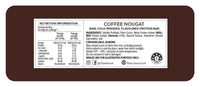 Fibre Boost Cold pressed protein bar - Coffee Nougat | Mr Vitamins