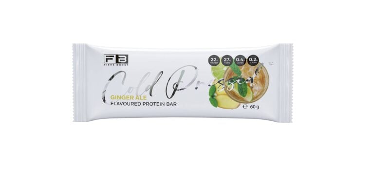 Fibre Boost Cold pressed protein bar - Ginger Ale