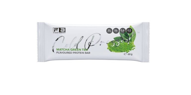 Fibre Boost Cold pressed protein bar - Matcha Green Tea
