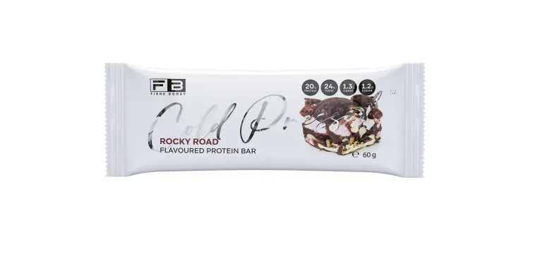 Fibre Boost Cold pressed protein bar - Rocky Road