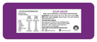 Fibre Boost Cold pressed protein bar - Sour Grape | Mr Vitamins