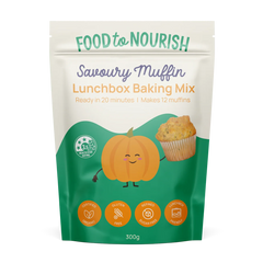 Food to Nourish Lunchbox Baking Mix Savoury Muffin