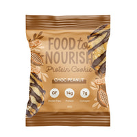 Food To Nourish Protein Cookie Choc Peanut 60g | Mr Vitamins