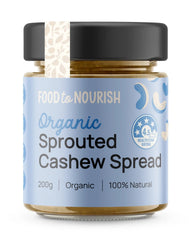 Food to Nourish Sprouted Cashew Spread