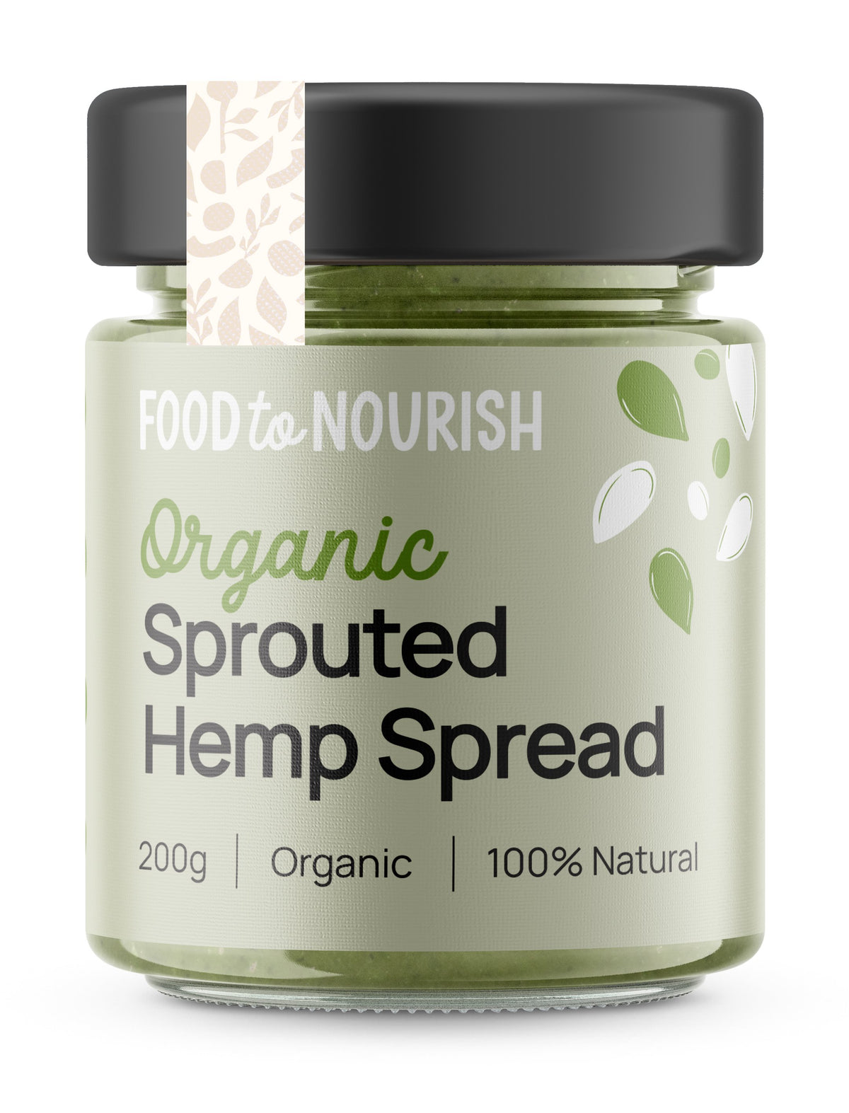 Food To Nourish Sprouted Hemp Seed Spread