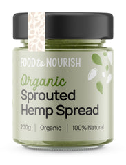 Food to Nourish Sprouted Hemp Seed Spread