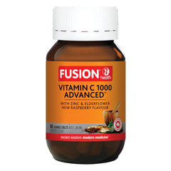 Fusion Health Vitamin C 1000 Advanced With Elderflower Chewable