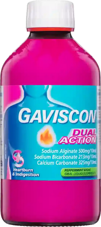 Gaviscon Dual Action Liquid (Peppermint)