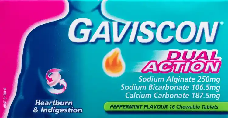 Gaviscon Dual Action Peppermint