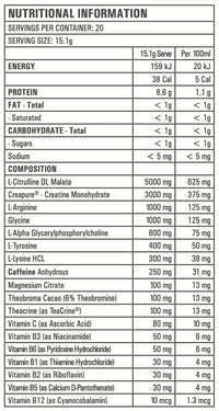 Gen Tec Psyched 3.3 | Mr Vitamins