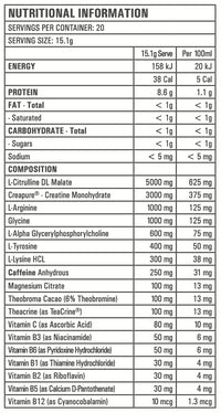 Gen Tec Psyched 3.3 | Mr Vitamins