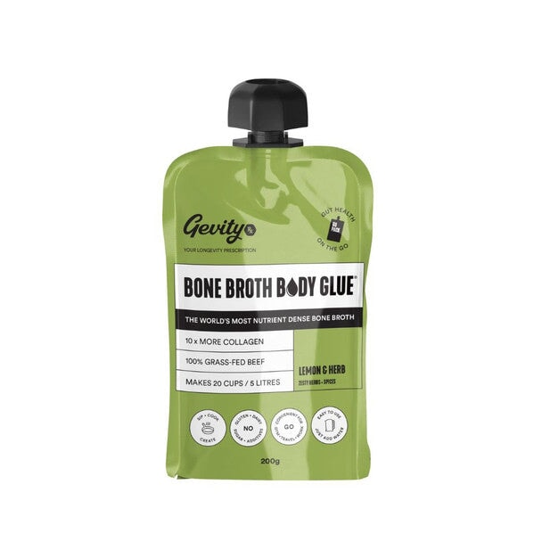 Gevity Rx BoneBroth Body Glue Natural Go Pouch