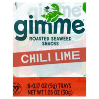 GIMME Roasted Seaweed Snacks Chili Lime | Mr Vitamins