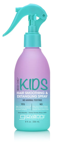 Giovanni Eco Chic Kids Hair Smoothing and Detangling Spray | Mr Vitamins