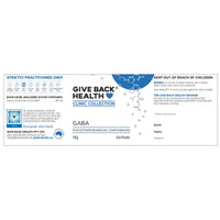 Give Back Health Clinic Collection Gaba Oral Powder | Mr Vitamins