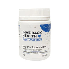Give Back Health Clinic Collection Organic Lions Mane