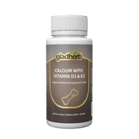 Gladherb Calcium With Vitamin D3 & K2 | Mr Vitamins