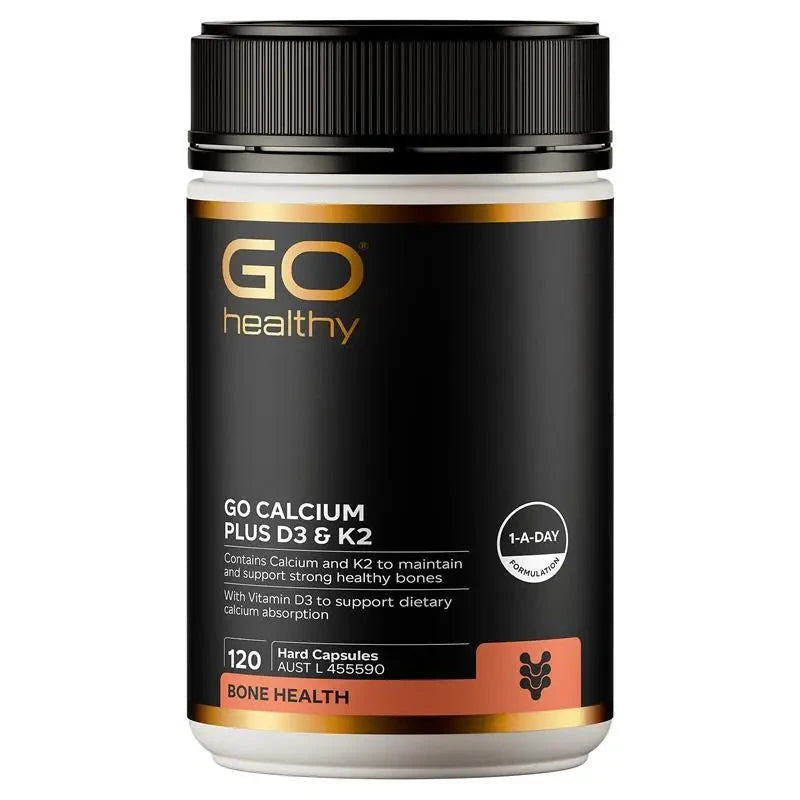 GO Calcium Plus D3 and K2 | Mr Vitamins