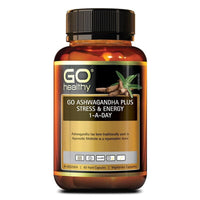 Go Healthy Ashwagandha Plus Stress & Energy 1-a-day