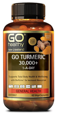 GO Healthy Turmeric 30,000+ 1-A-Day | Mr Vitamins