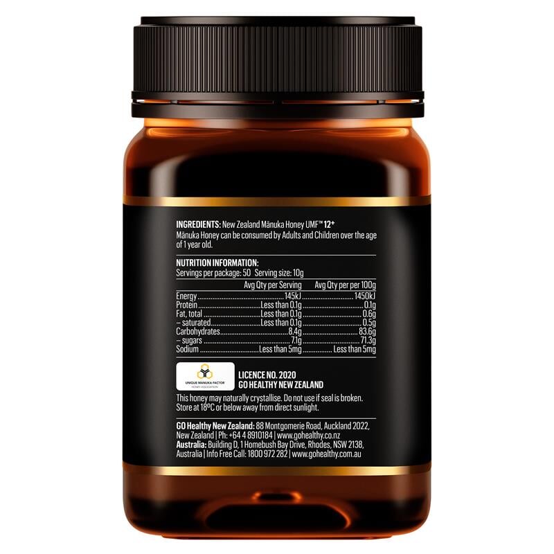 GO Manuka Honey UMF 12 (MGO 356) | Mr Vitamins
