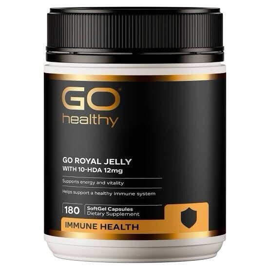 GO Royal Jelly 1,000mg 10-HDA 12mg | Mr Vitamins