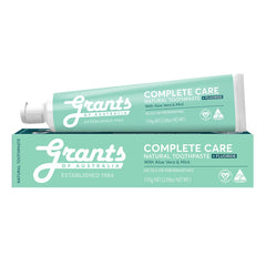 Grants Complete Care with Fluoride Natural Toothpaste