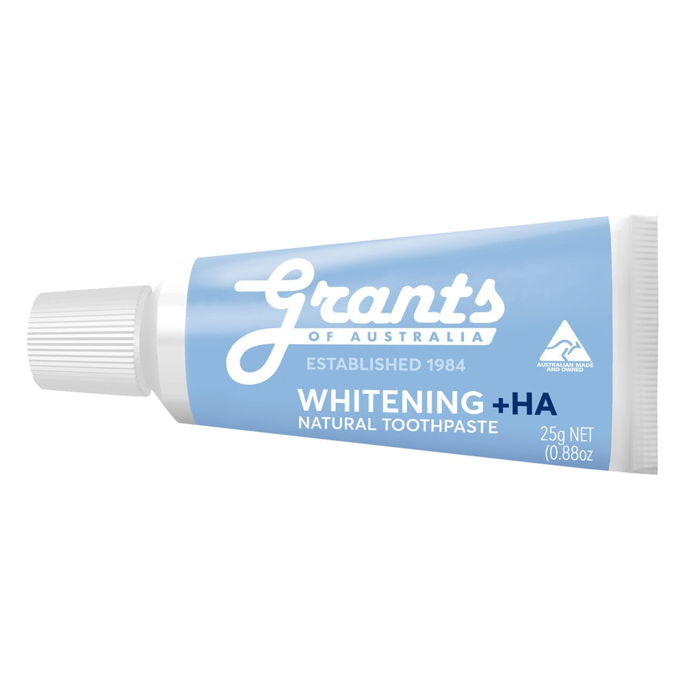 Grants Natural Whitening Toothpaste with HA+ Travel size | Mr Vitamins