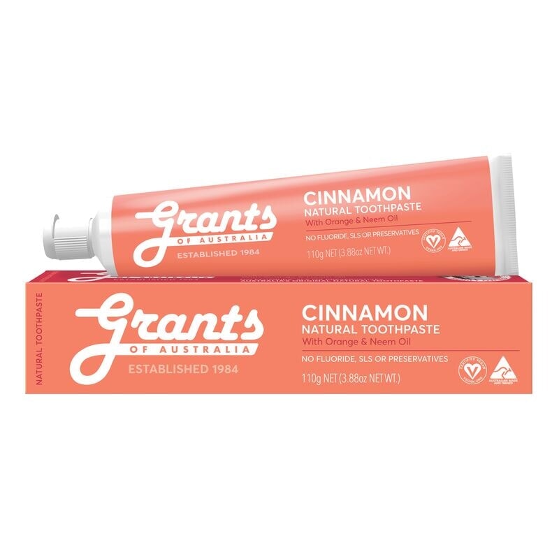 Grants Toothpaste Tube Cinnamon | Mr Vitamins