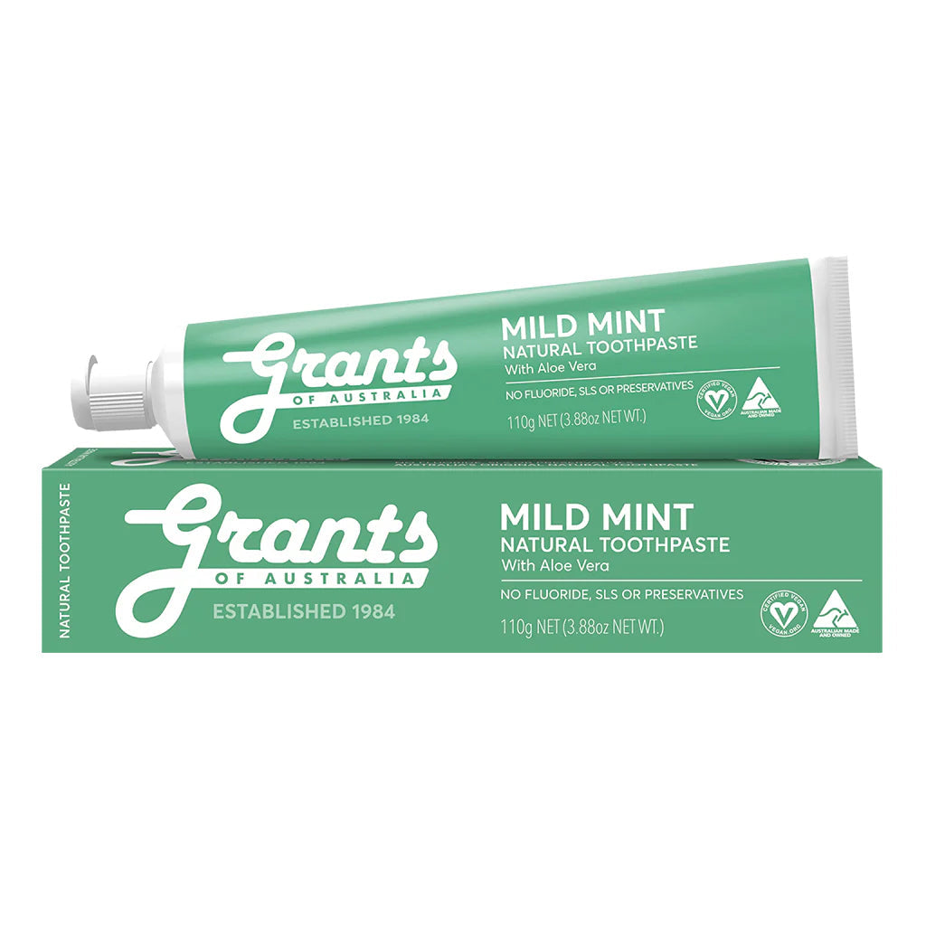 Grants Toothpaste Tube Mild Mint