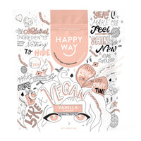 HAPPY WAY Vegan Protein Powder Vanilla | Mr Vitamins