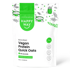 HAPPY WAY Vegan Protein Quick Oats Chocolate