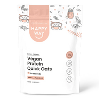 HAPPY WAY Vegan Protein Quick Oats Vanilla