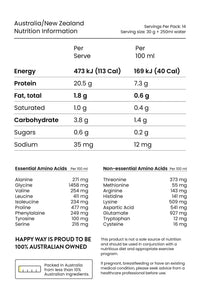 HAPPY WAY Vegan Protein Water Powder Sour Berry