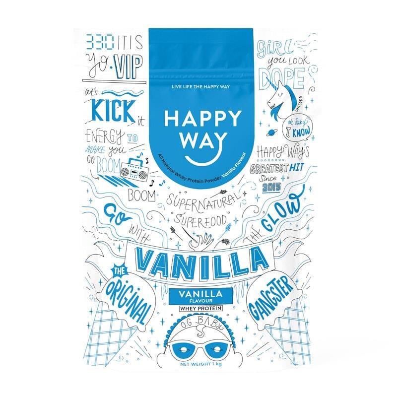 Happy Way Whey Protein Powder 1kg