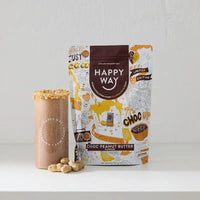 HAPPY WAY Whey Protein Powder Peanut Butter