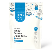 HAPPY WAY Whey Protein Quick Oats Vanilla
