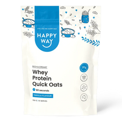 HAPPY WAY Whey Protein Quick Oats Vanilla
