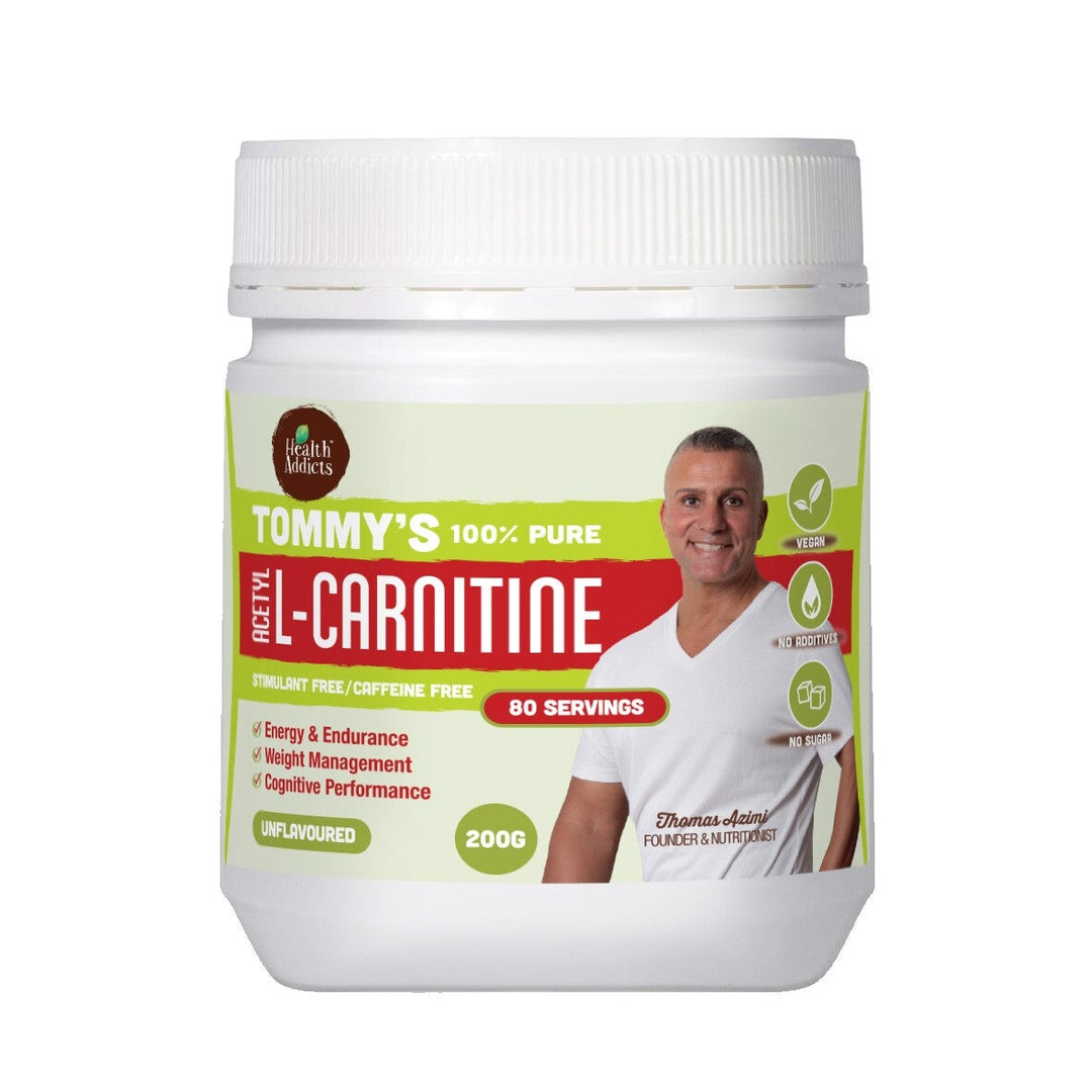 Health Addicts Tommys Acetyl-L-Carnitine