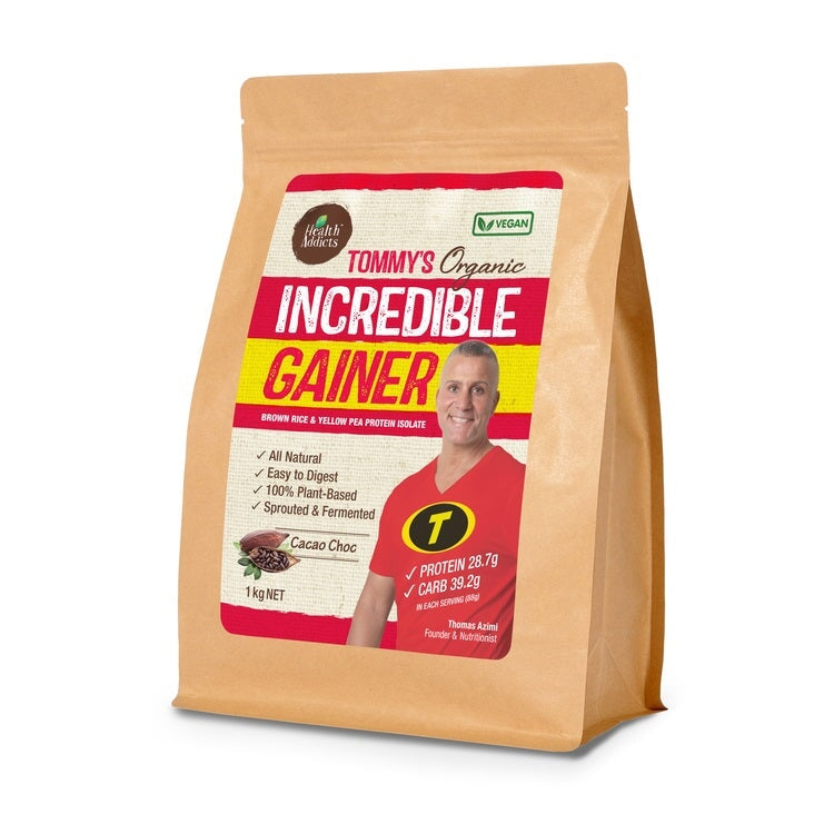 Health Addicts Tommys Incredible Gainer