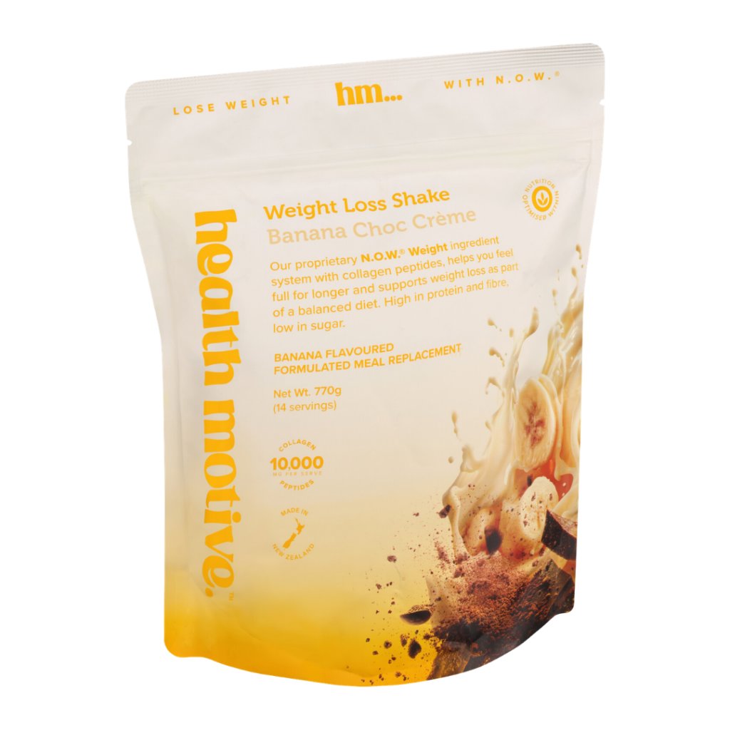 Health Motive Formulated Meal Replacement Banana Choc Crème | Mr Vitamins